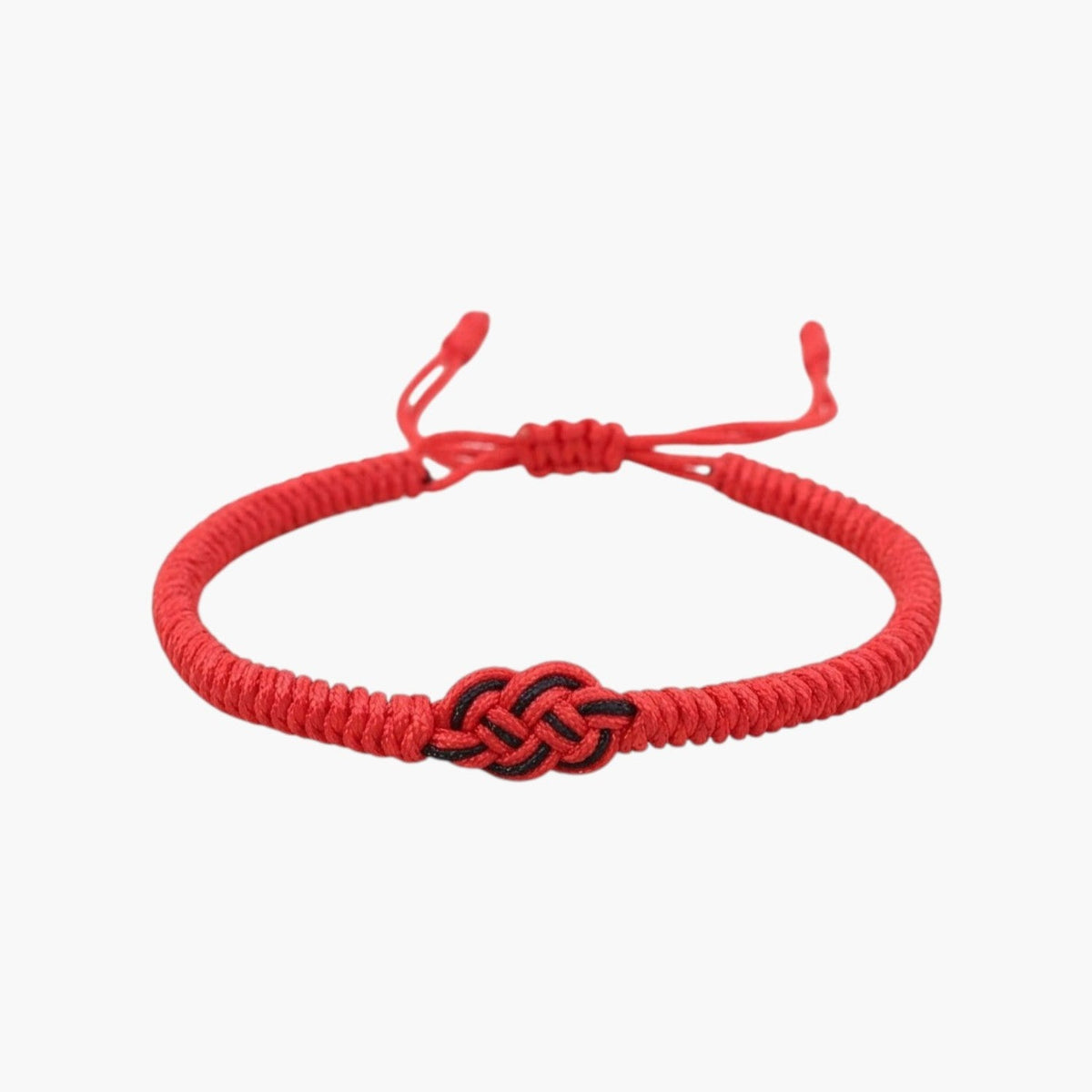 Pulseira da Sorte com Nó Tibetano