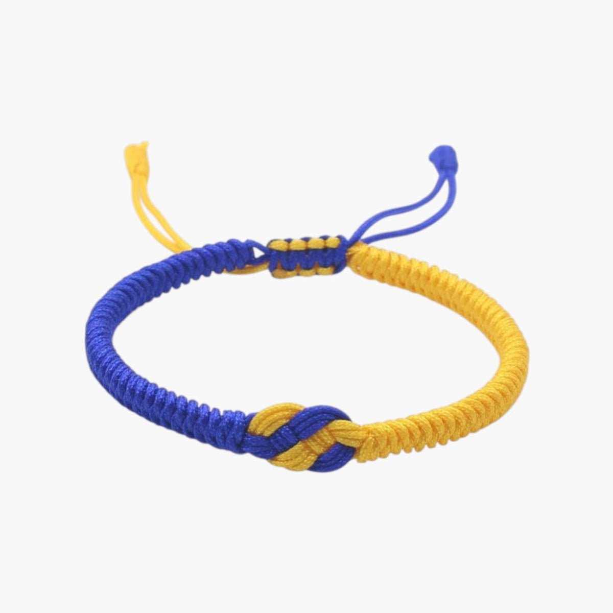 Pulseira da Sorte com Nó Tibetano