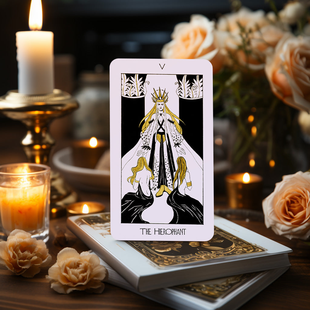 The Golden Path Tarot Cards Deck 78+2 Extra Cards with Guidebook
