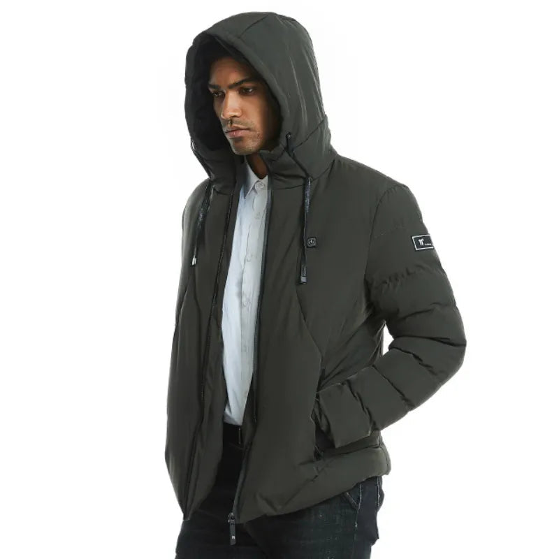 Men’s Heated Winter Jacket & Vest – USB Rechargeable Thermal Coat