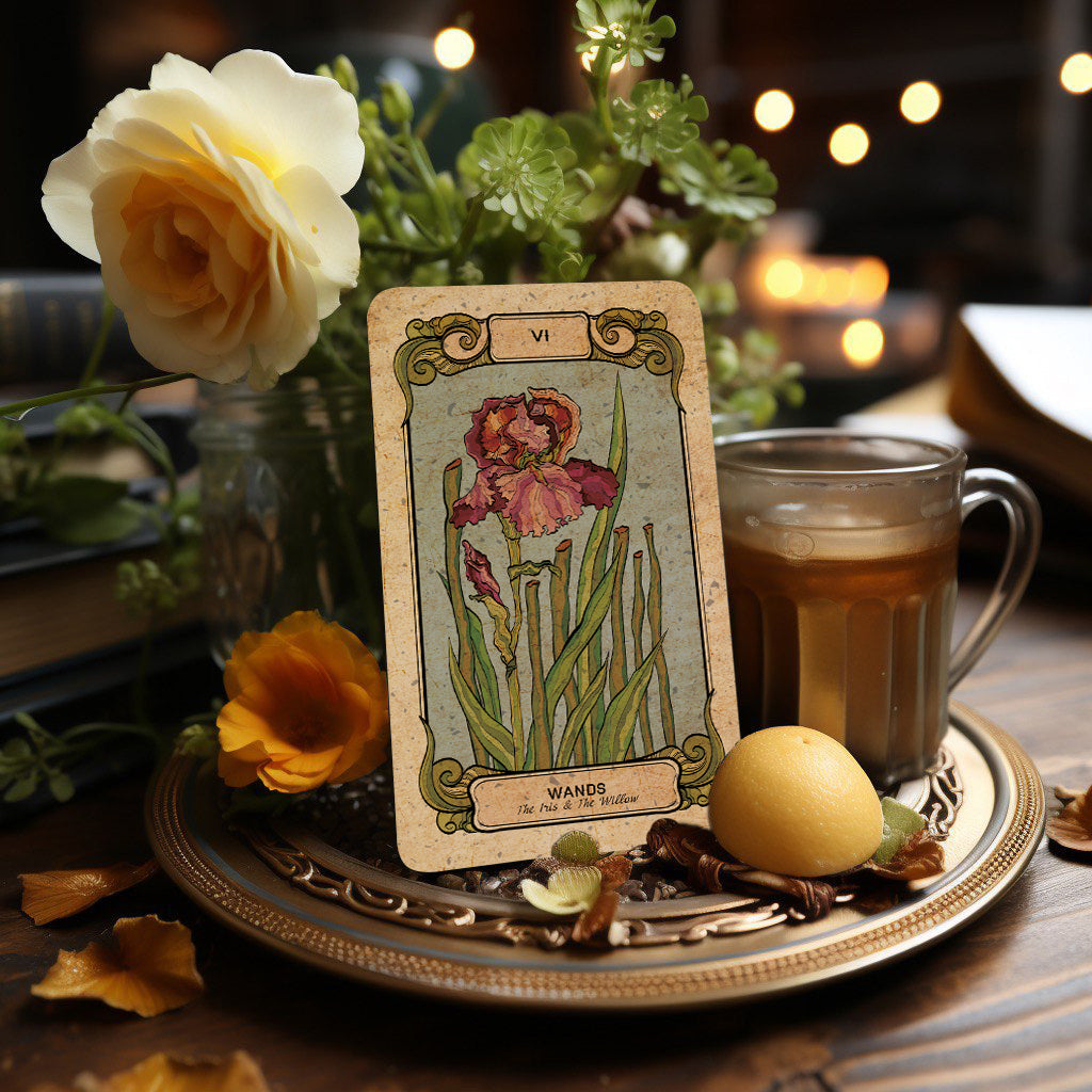 Botanica Oculta Tarot Deck: 78+2 Cards & Guidebook on Plant Magic & Herbal Symbolism