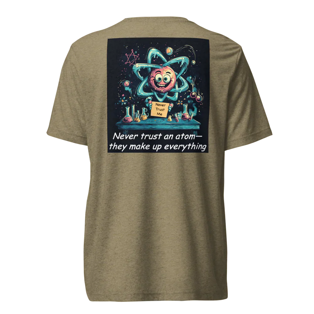Science is fun T-Shirt - image on the Back - 1