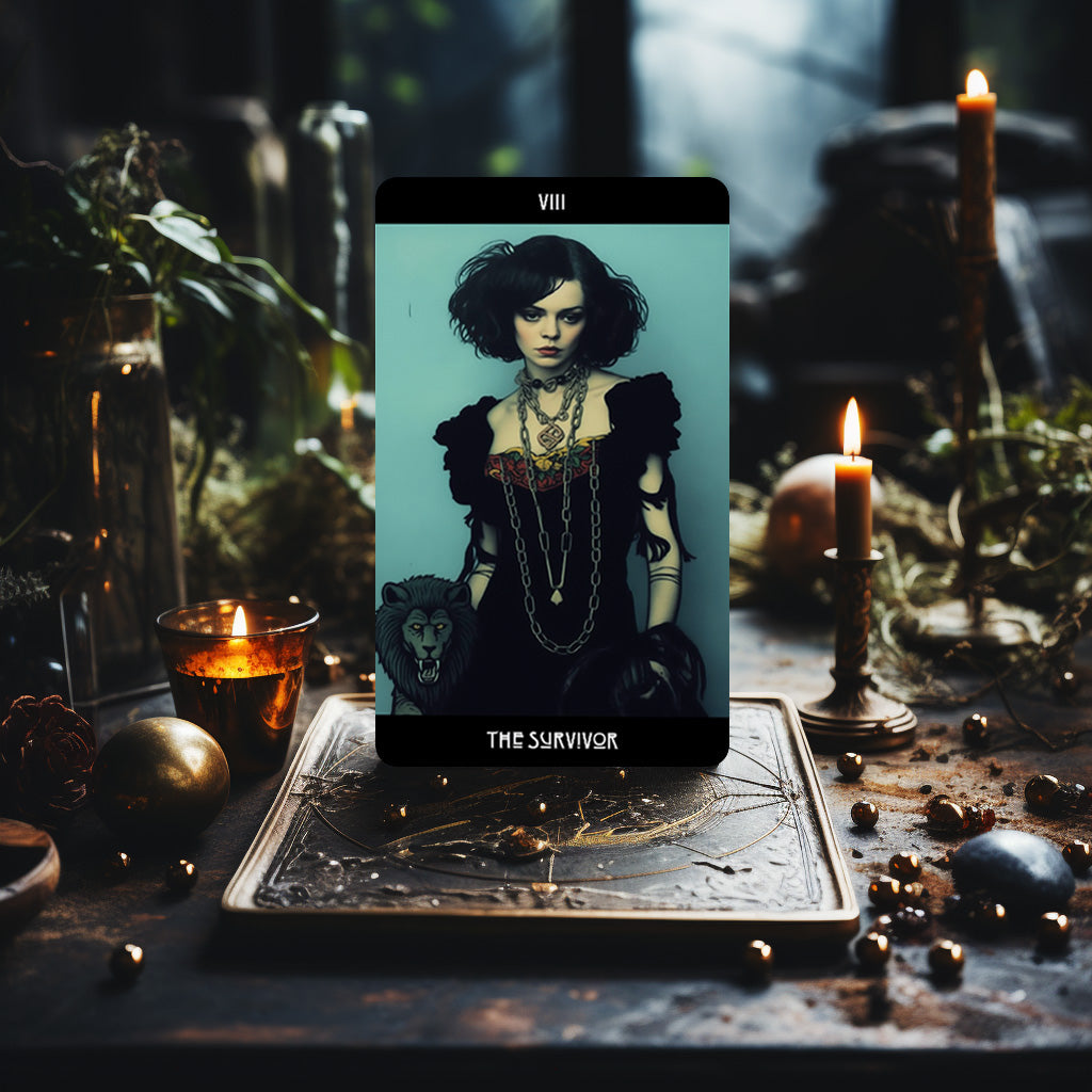 Grunge Goddess Tarot Cards Deck 78+2 Extra Cards