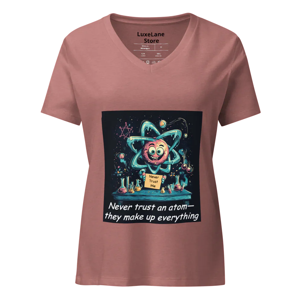 Science is Fun Women's Relaxed V-Neck T-Shirt - 1