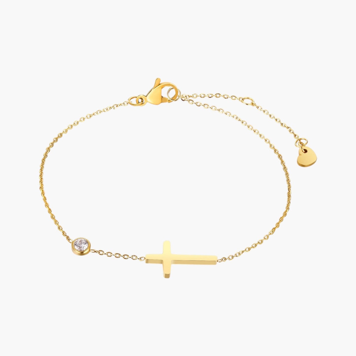 Pulseira 12 Pedras de Nascimento em Aço Inoxidável