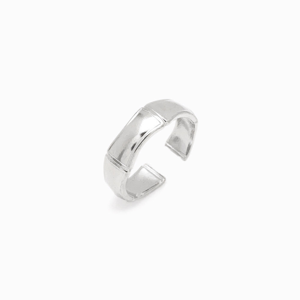 Anel Ajustável Bambu JZ1259 - Aço Inox