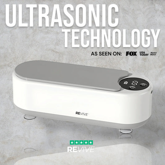 Portable Ultrasonic Cleaner Machine – Retainers, Glasses & Jewelry Washer