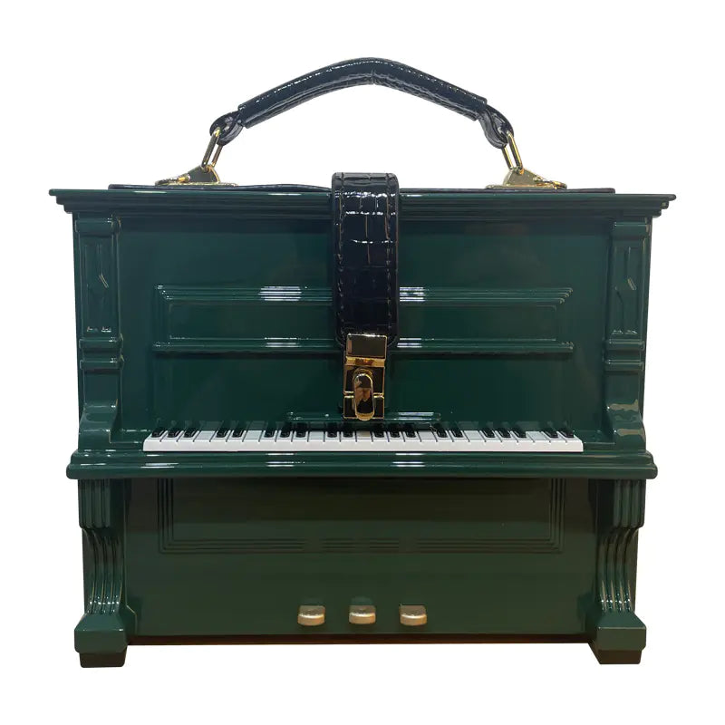 Women’s Piano Handbag – Acrylic Box Evening & Crossbody Bag for Music Lovers