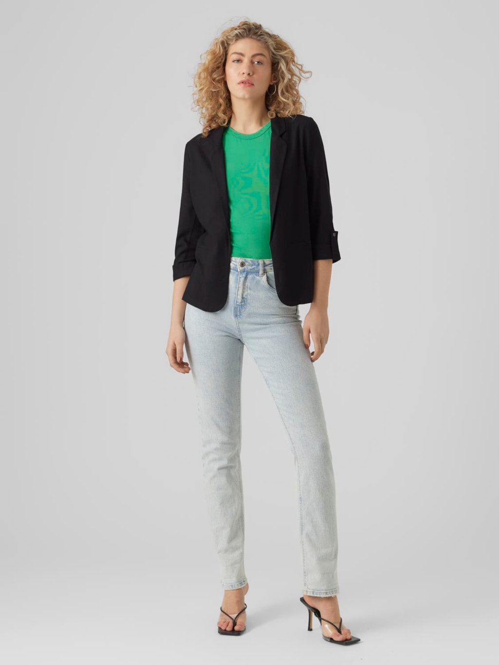 BLAZER JESMILO 3/4 SOLTO Linho Orgânico
