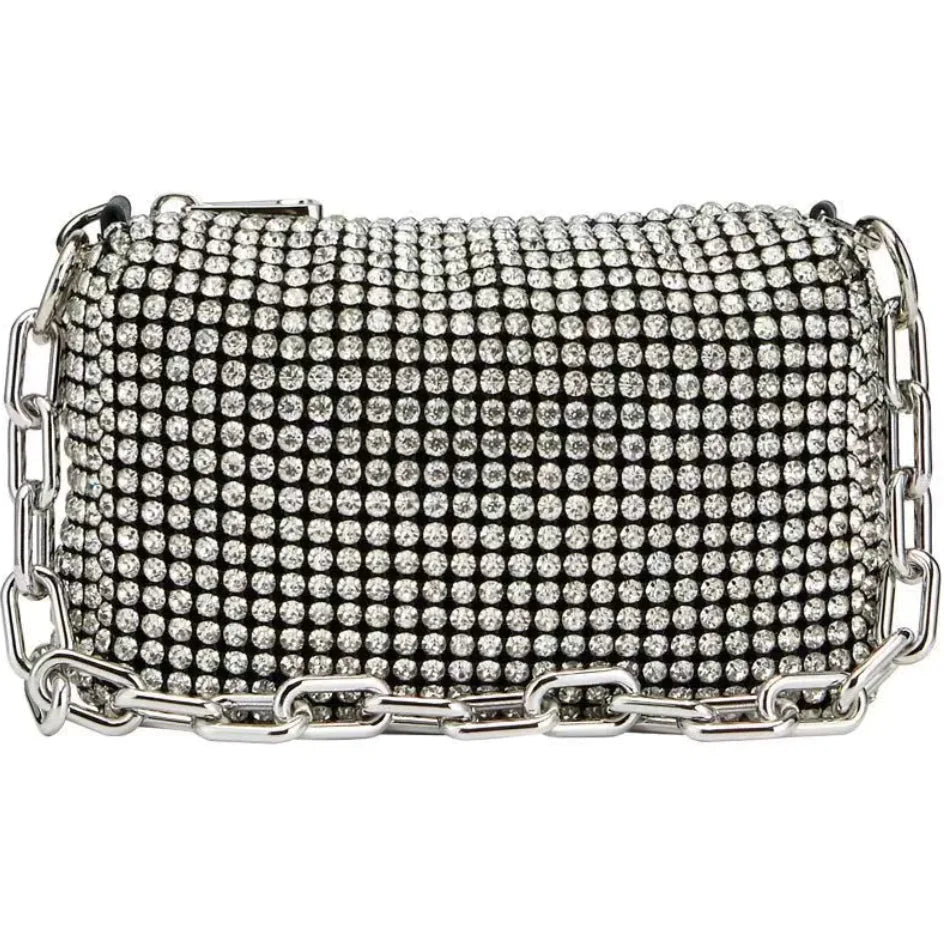 Diamond Metal Clutch