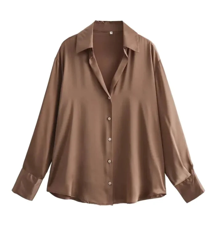 Silk Satin Blouse