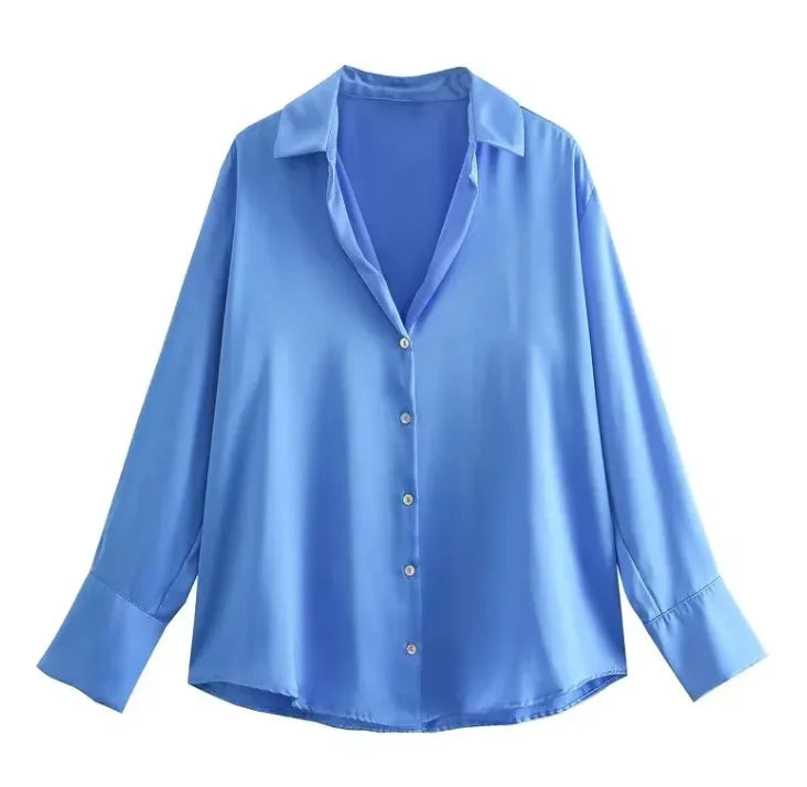 Silk Satin Blouse
