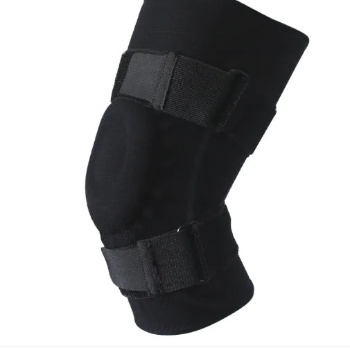 Adjustable Compression Sports Knee Brace – Breathable Support Sleeve with Straps