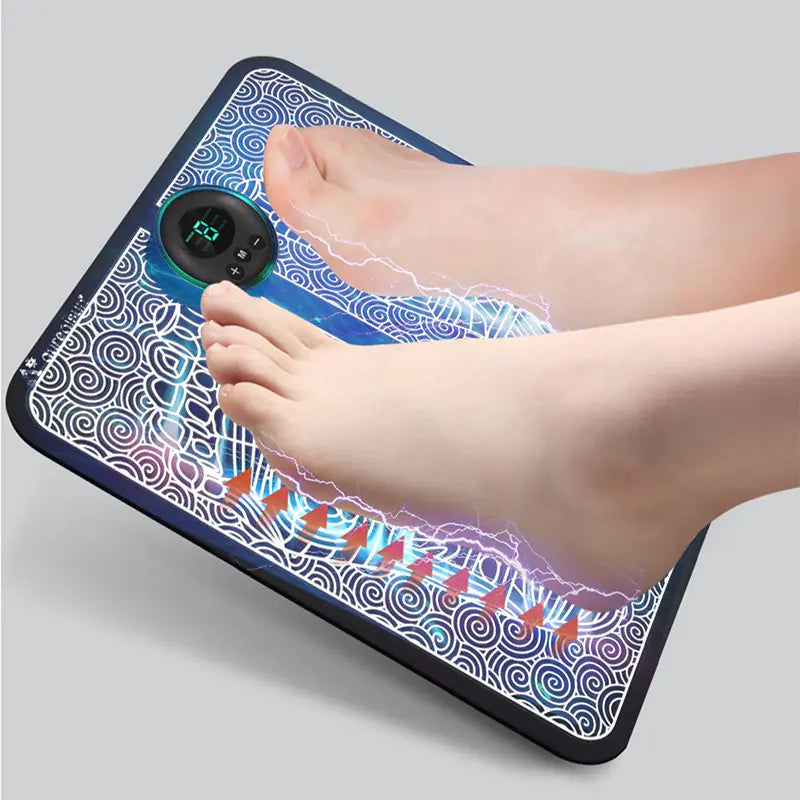 Rechargeable EMS Foot Massager Mat – Leg Relaxation & Circulation Support