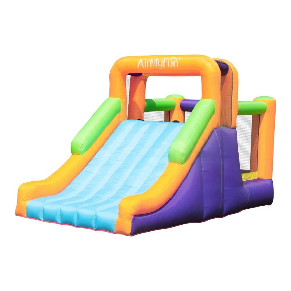 Usa in Stock AirMyFun Playground Funny Kid Toy Jumping Castle Small Slide Inflatable Bounce House for Party