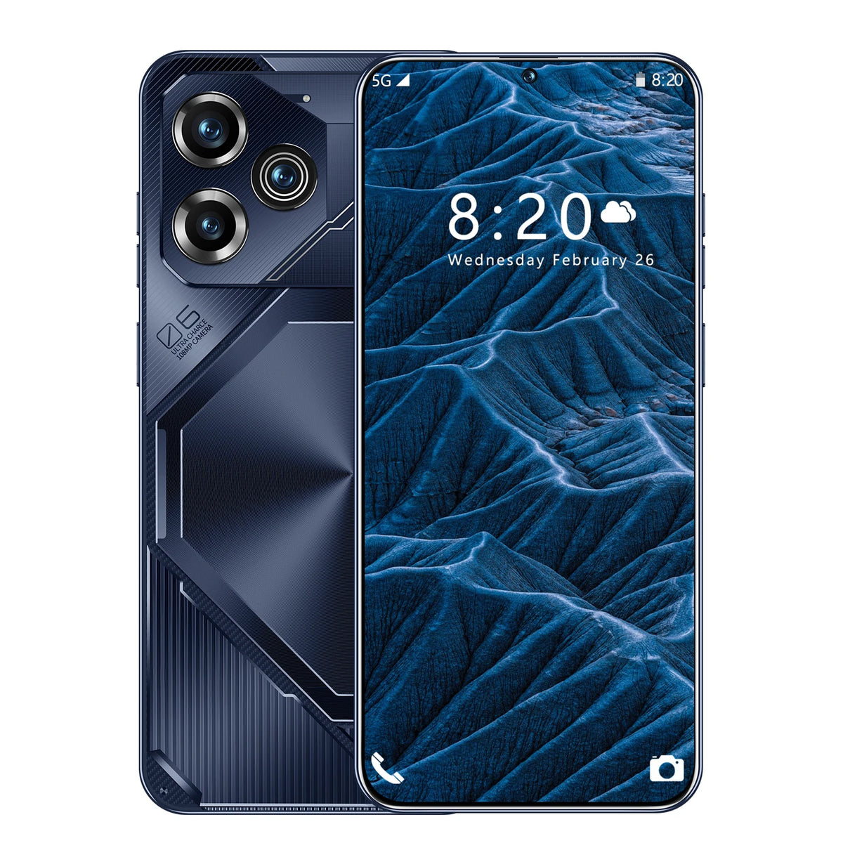 Original Unlocked Smartphone POVA6 Pro 16+1TB Android13.0 Phone 7.3-Inch 8000mah Tecno 5g Mobile Phone