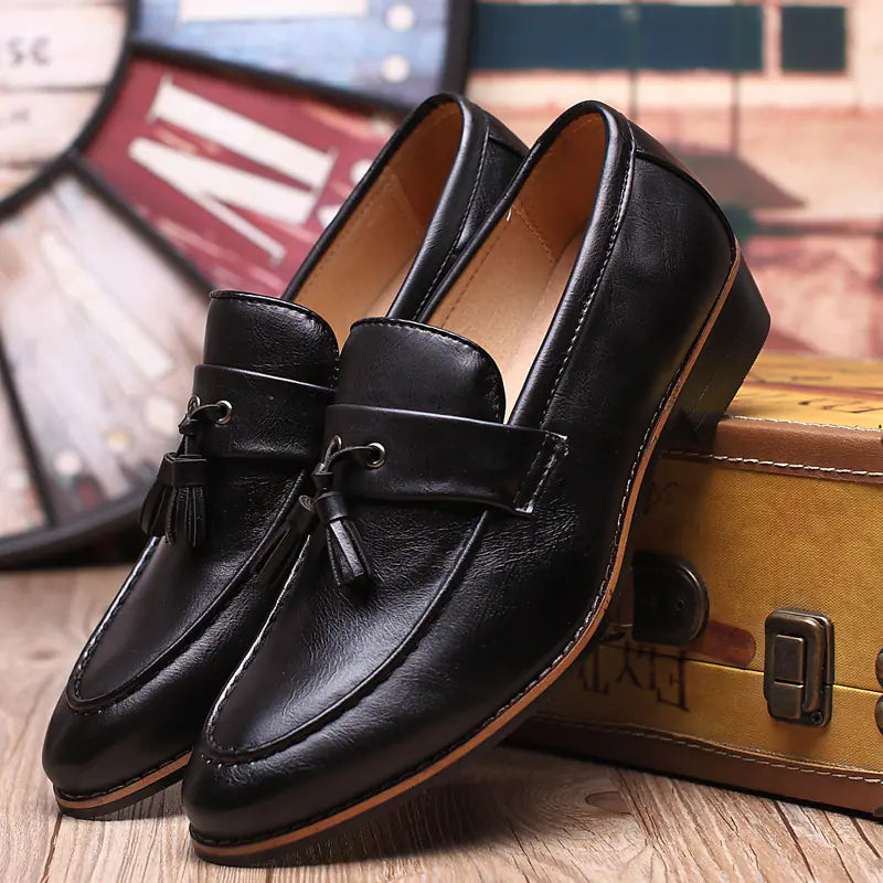 Leather Men’s Loafers - Timeless Style