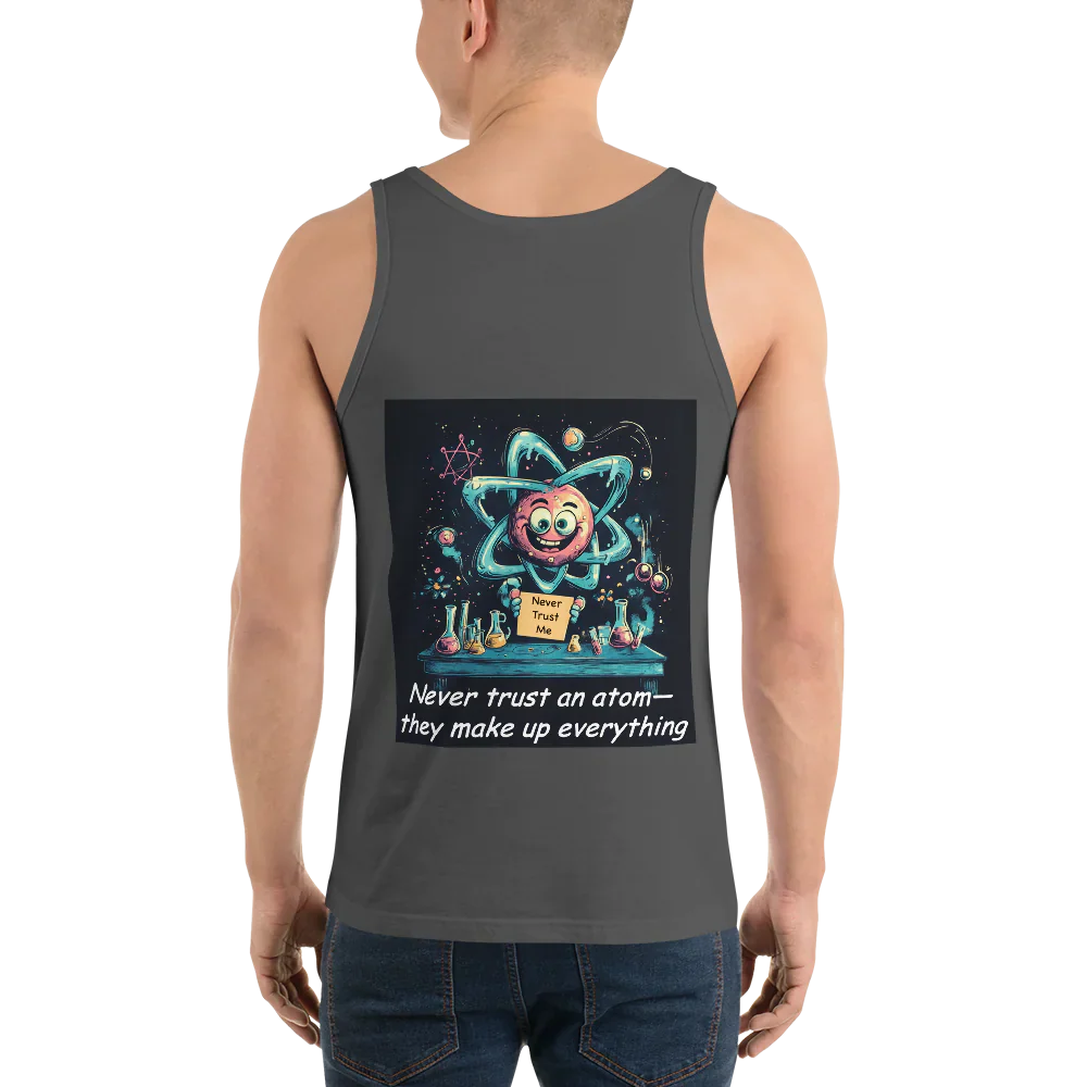 Science is Fun Men's Staple Tank Top - 1 - all colors