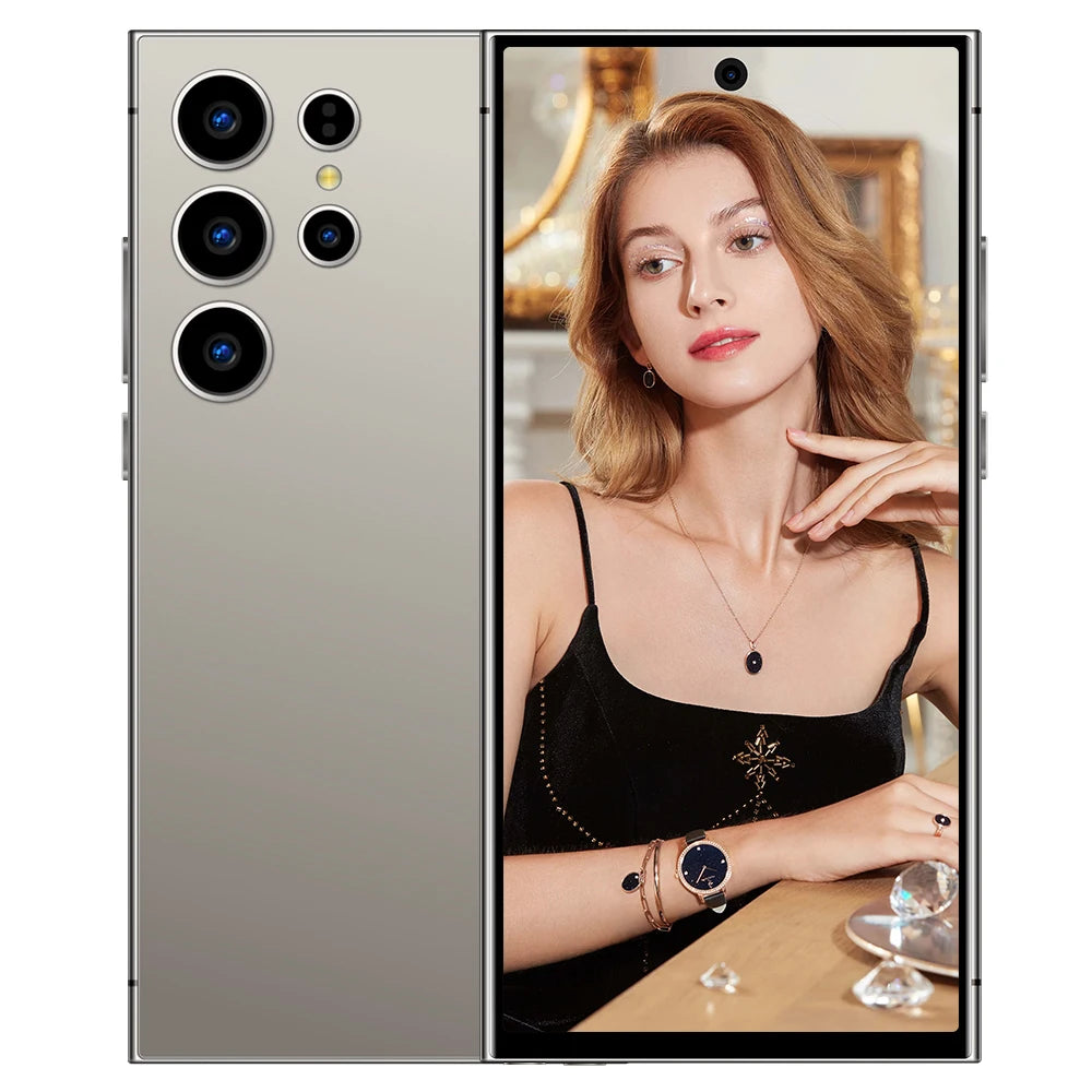 Brand New S25 S24 Ultra Original 16G 1T Version Smart Phone Low Price with Deca Core CPU Dual Sim Card 1 TB ROM
