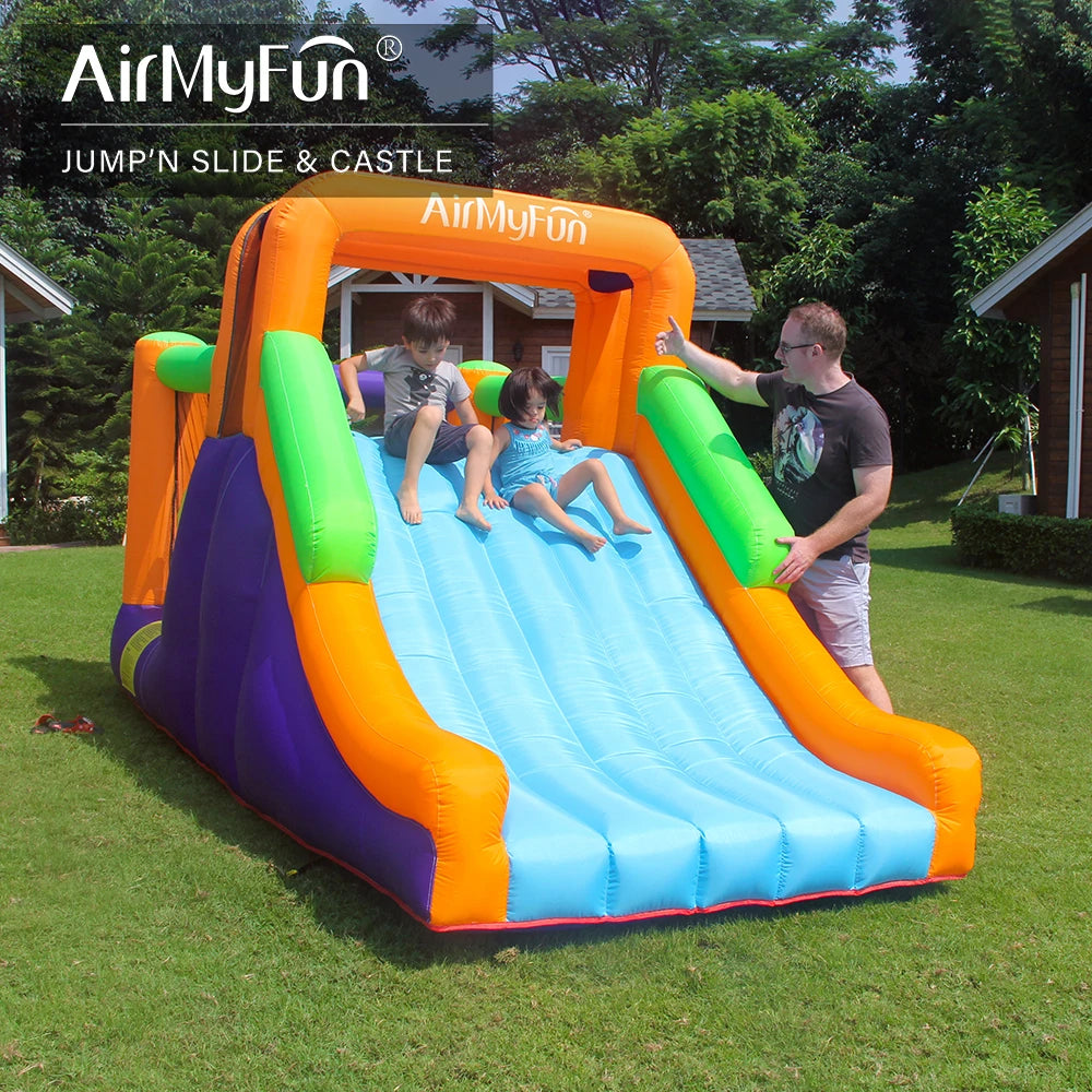 Usa in Stock AirMyFun Playground Funny Kid Toy Jumping Castle Small Slide Inflatable Bounce House for Party