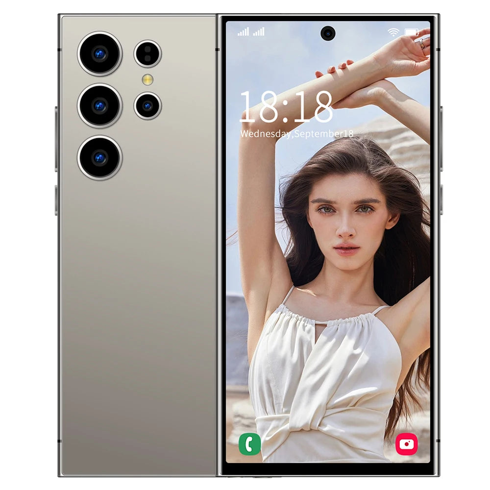 Brand New S25 S24 Ultra Original 16G 1T Version Smart Phone Low Price with Deca Core CPU Dual Sim Card 1 TB ROM