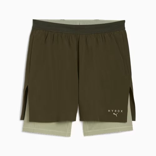 Puma x Hyrox Calção Treino 2in1
