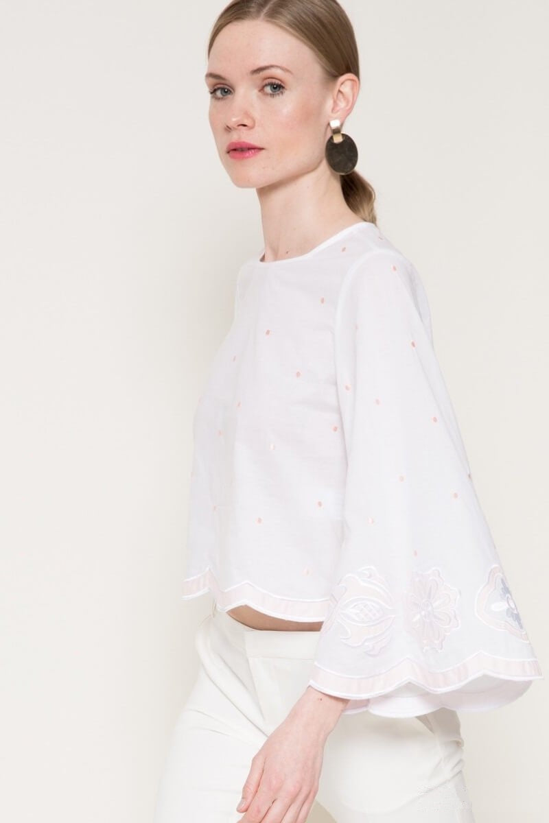 BLUSA MANGA LARGA