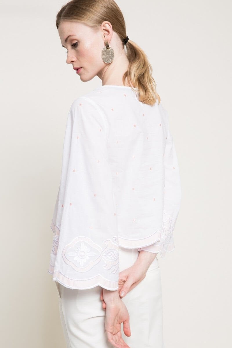 BLUSA MANGA LARGA