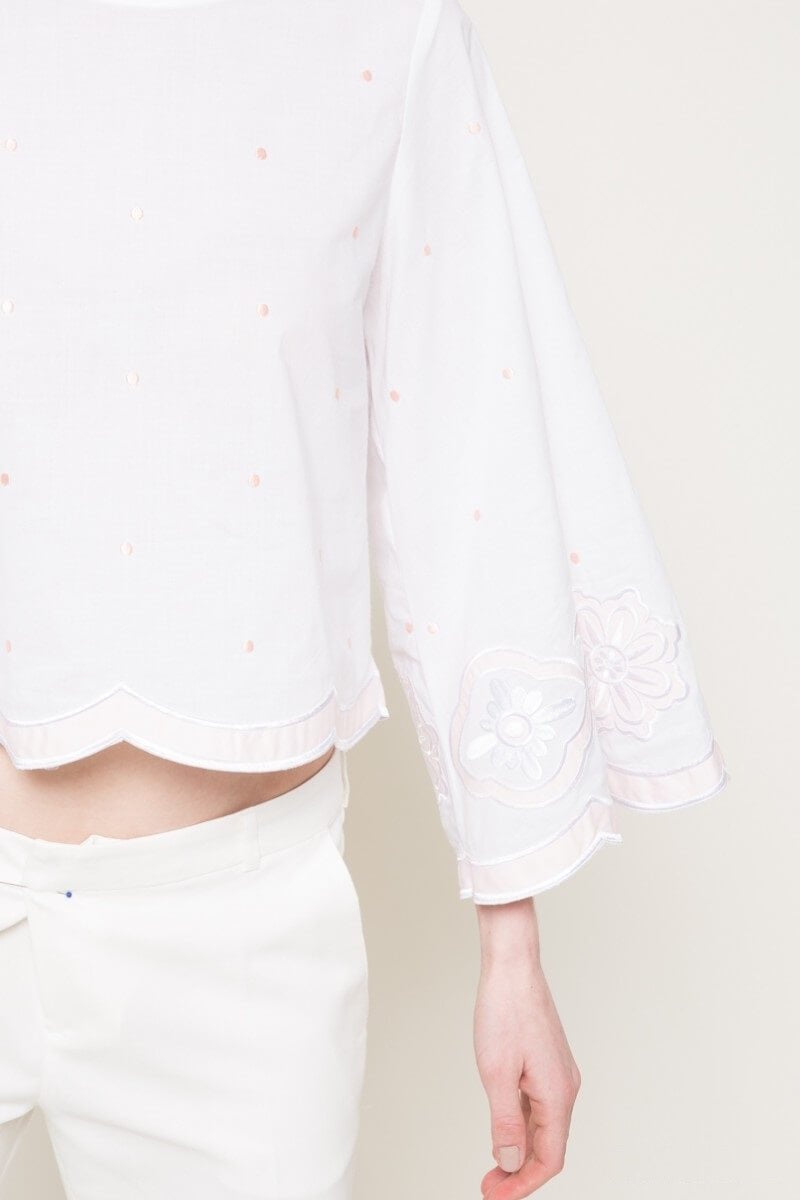 BLUSA MANGA LARGA