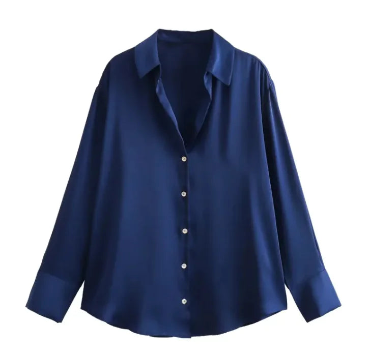 Silk Satin Blouse