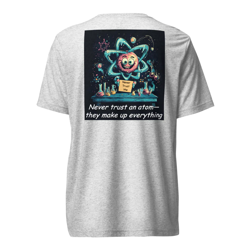 Science is fun T-Shirt - image on the Back - 1