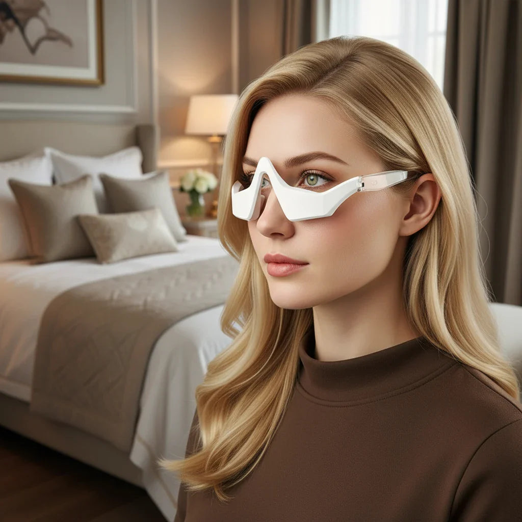 Eye Lifting EMS Massage Pad – Anti-Aging Eye Firming & Puffiness Reduction Device