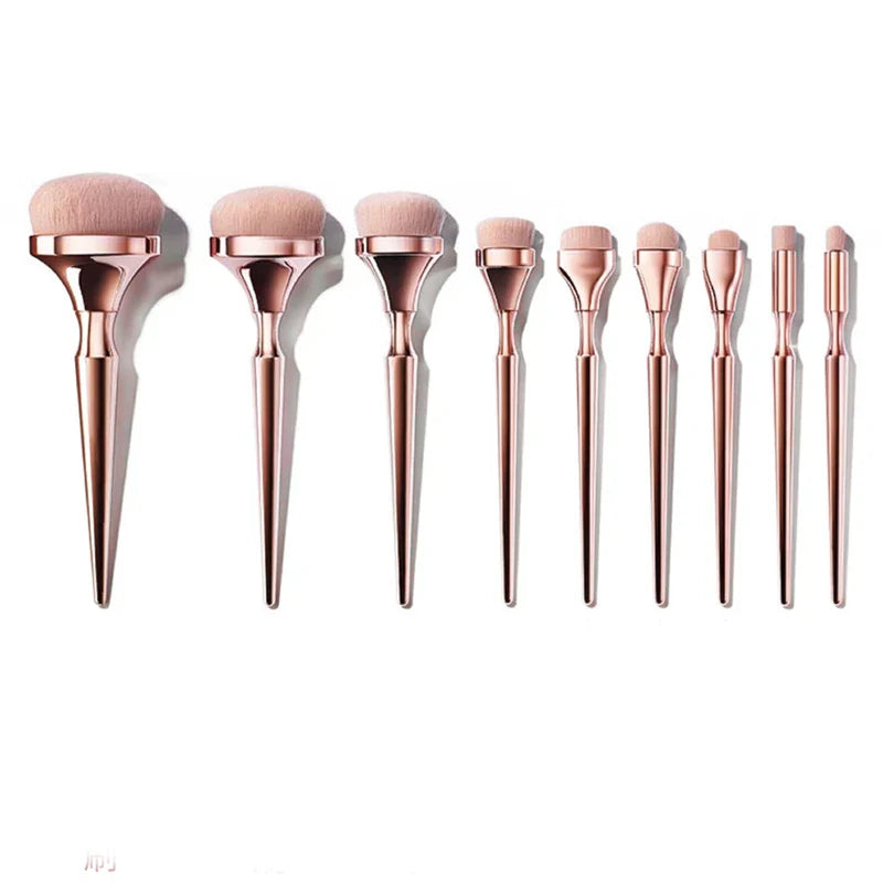 VelveTouch Gold Makeup Brush Set