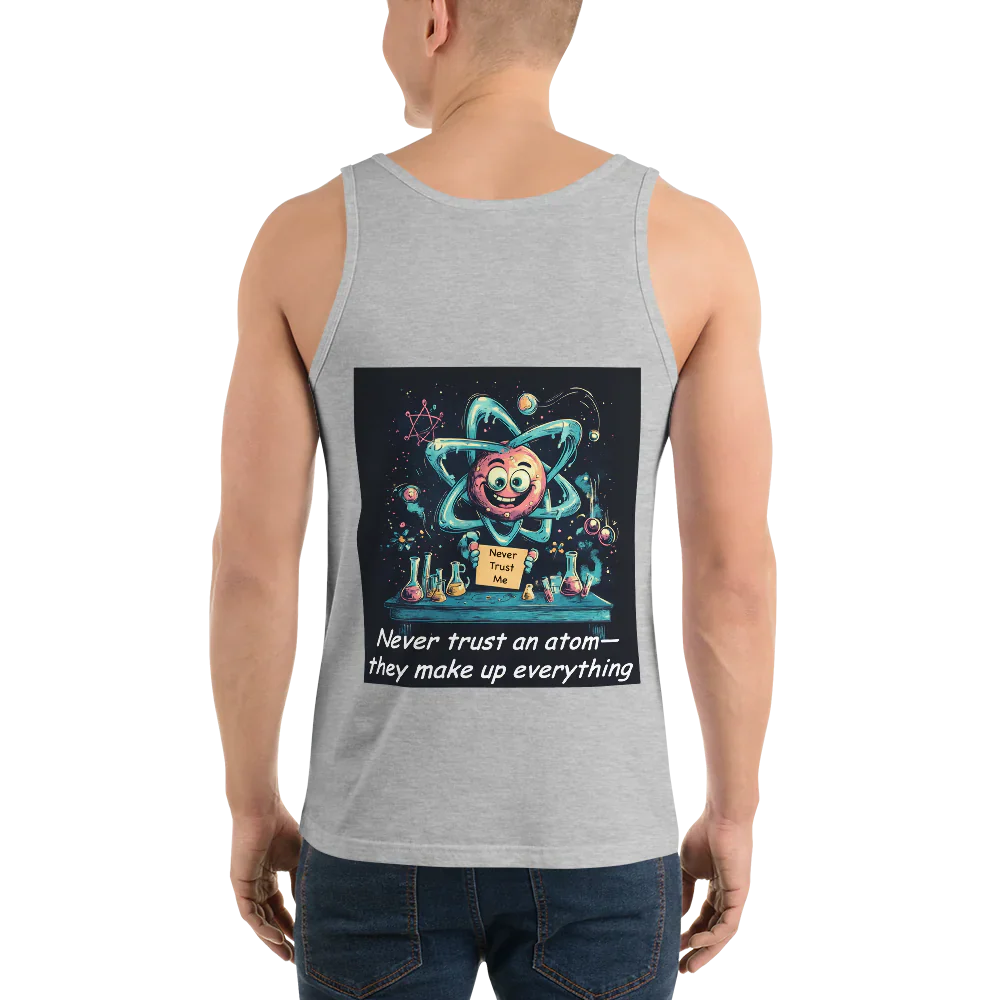 Science is Fun Men's Staple Tank Top - 1 - all colors