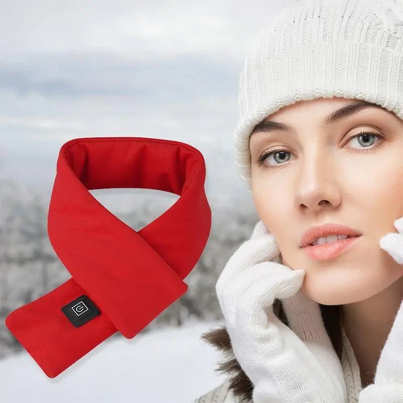 Stylish Electric Heated Winter Scarf – Unisex Heated Neck Warmer