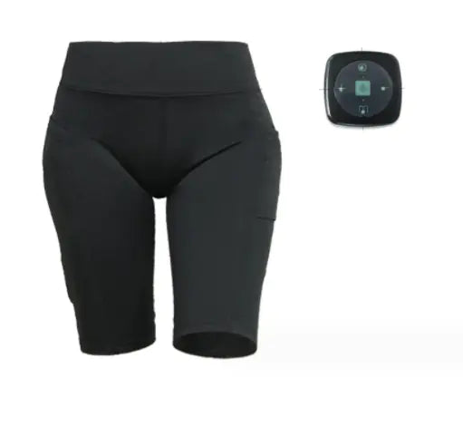 EMS Microcurrent Training Shorts – Rechargeable Muscle Stimulation Fitness Pants