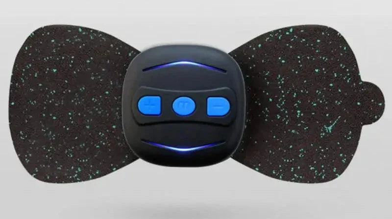 Mini EMS Muscle Massager Pad – Portable Wireless TENS Massage Sticker for Neck, Back & Shoulder Relief
