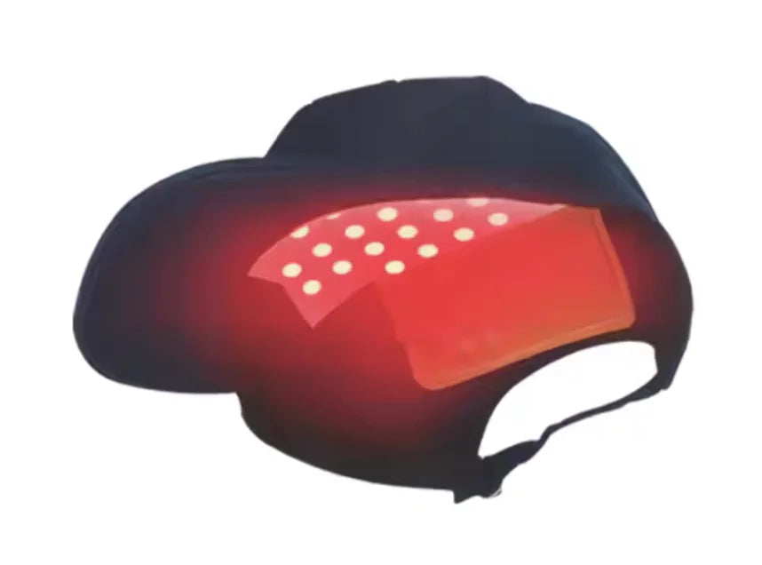 LED Hair Growth Therapy Cap with Red & Blue Light – Stimulates Regrowth and Helps Reduce Chemotherapy-Related Hair Loss