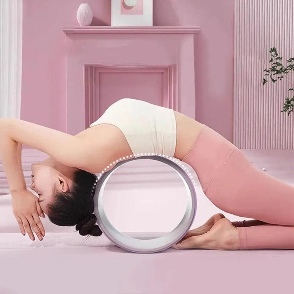 Muscle Massage Yoga Wheel Multi-Functional Back Training Back Training Roller Waist Training Training Tool Pilates Ring Home Gym