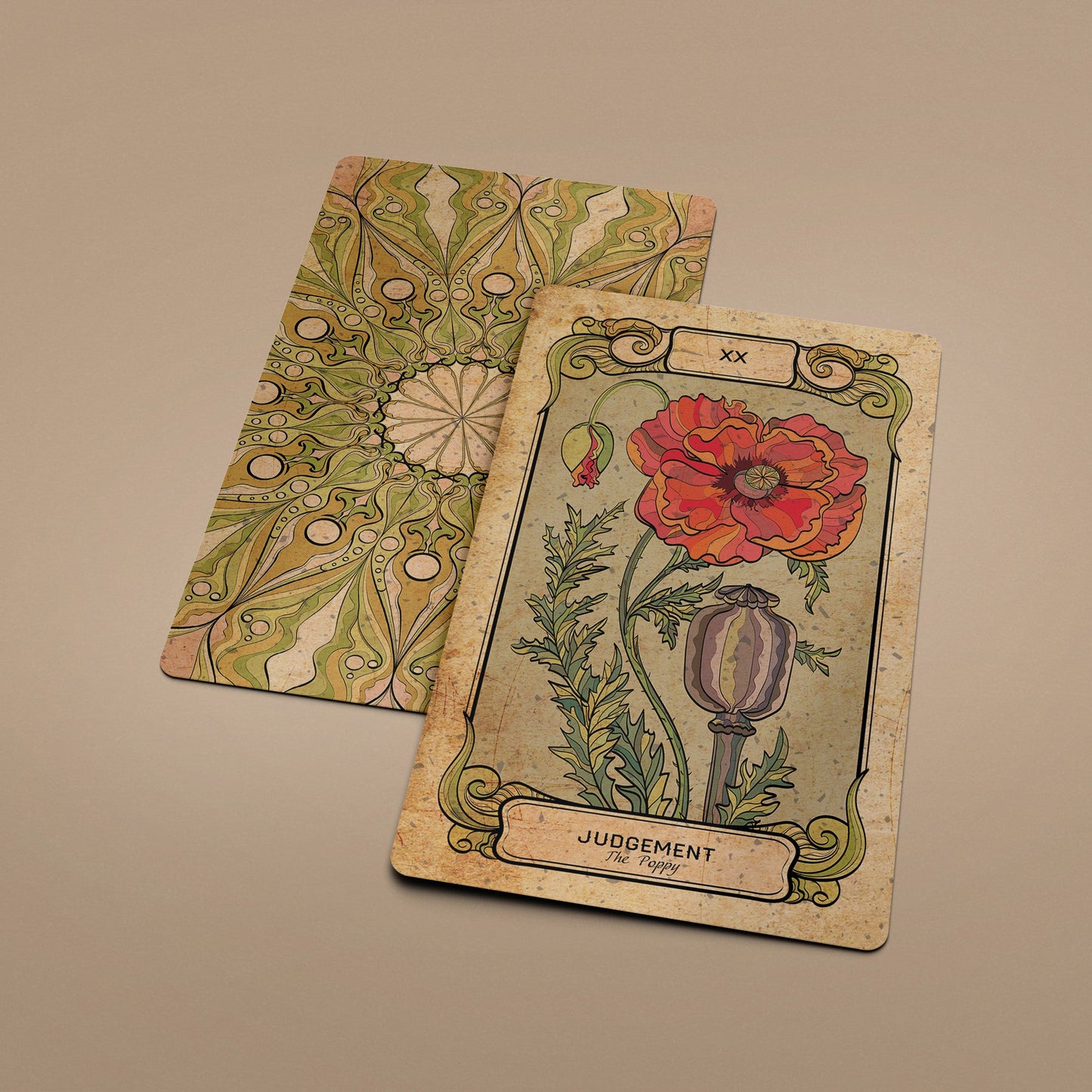 Botanica Oculta Tarot Deck: 78+2 Cards & Guidebook on Plant Magic & Herbal Symbolism