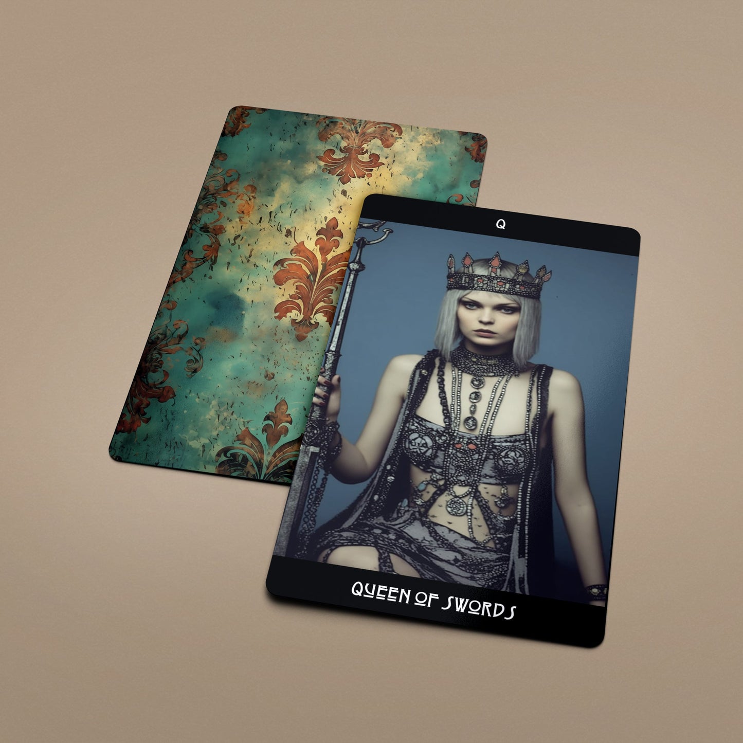Grunge Goddess Tarot Cards Deck 78+2 Extra Cards