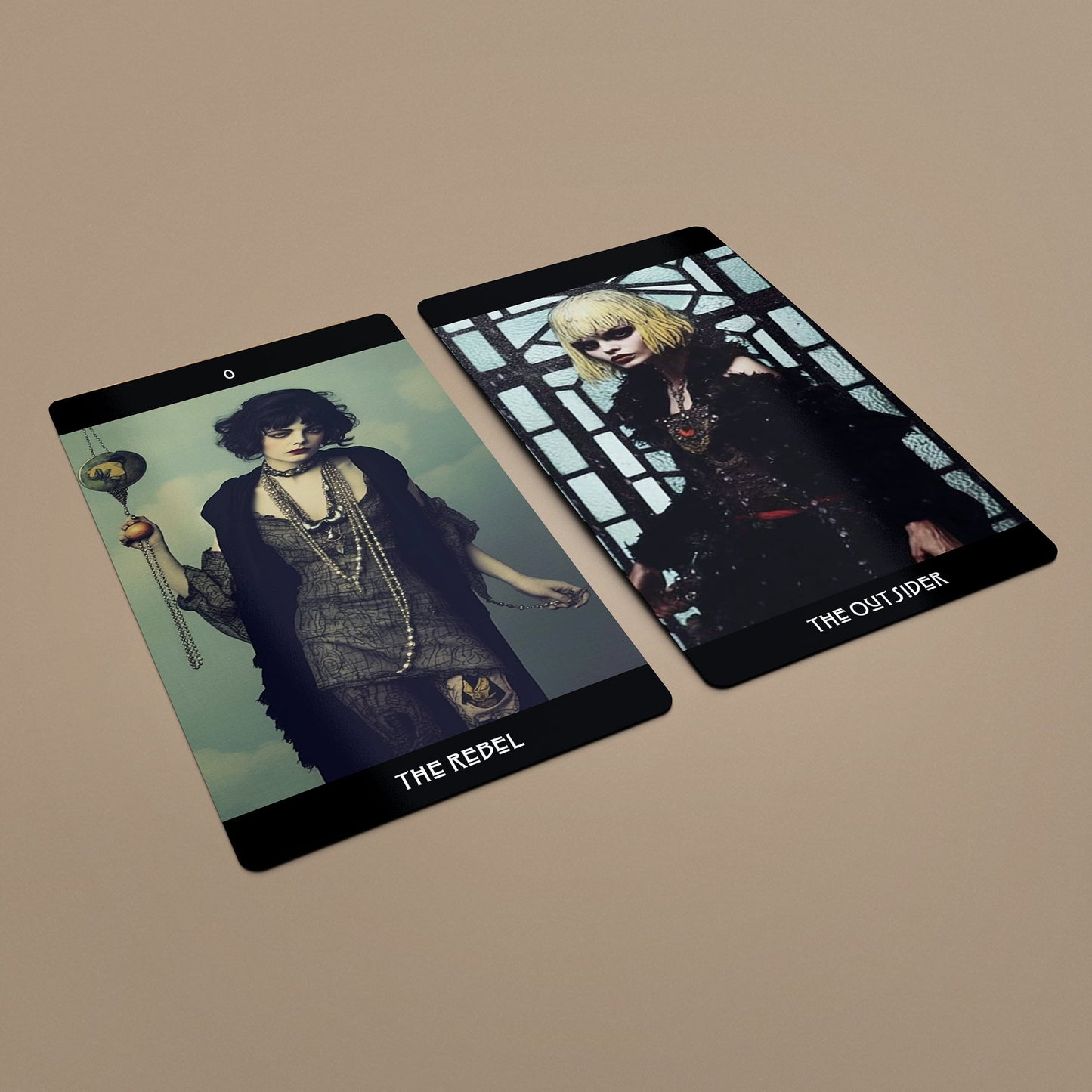 Grunge Goddess Tarot Cards Deck 78+2 Extra Cards
