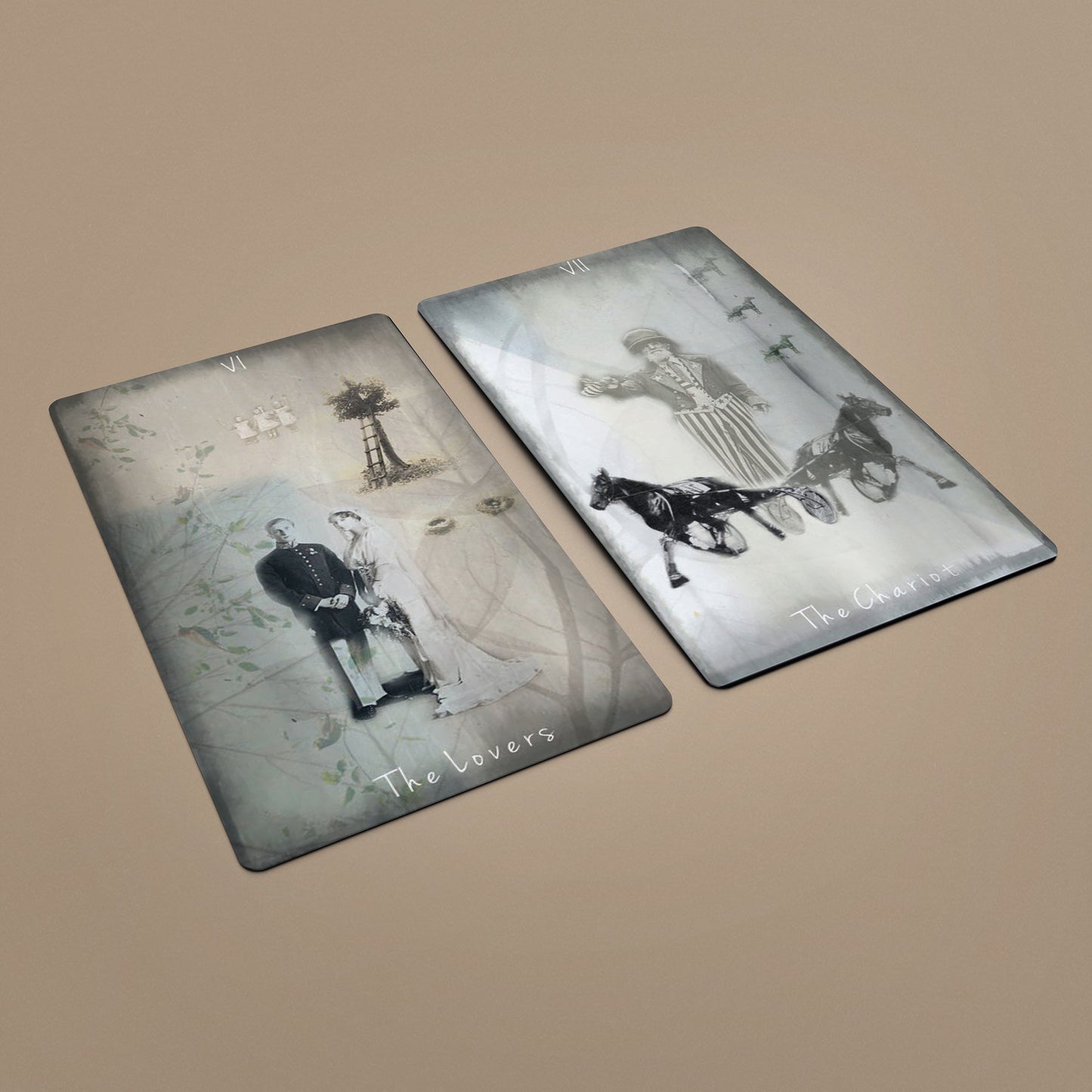 Tarot of Unknown Shadows Tarot Cards Deck 78+2 Extra Cards with Guidebook