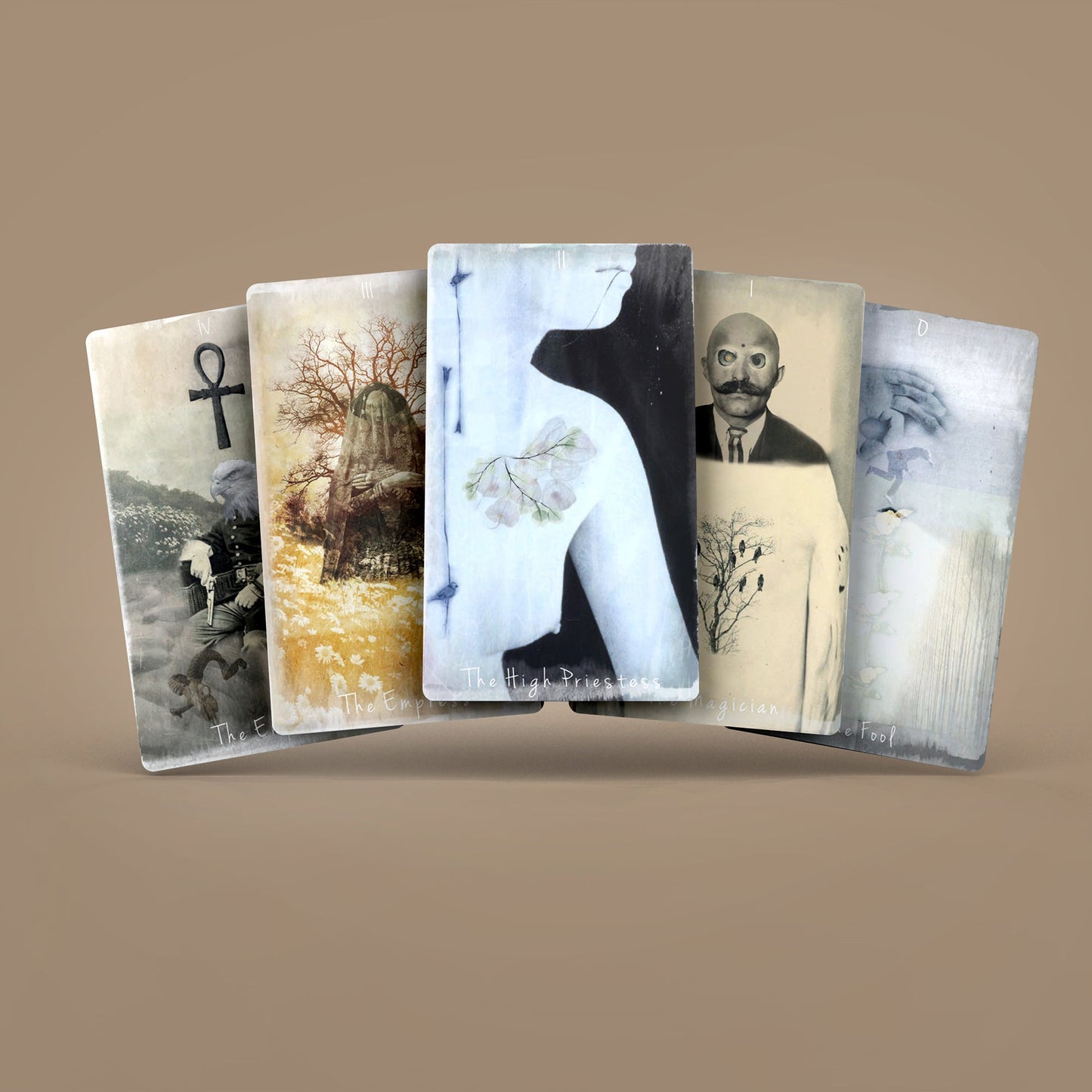Tarot of Unknown Shadows Tarot Cards Deck 78+2 Extra Cards with Guidebook