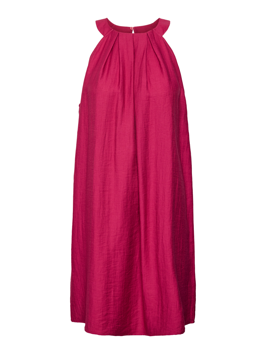 VESTIDO CURTO COM DECOTE HALTERE  EVALINA