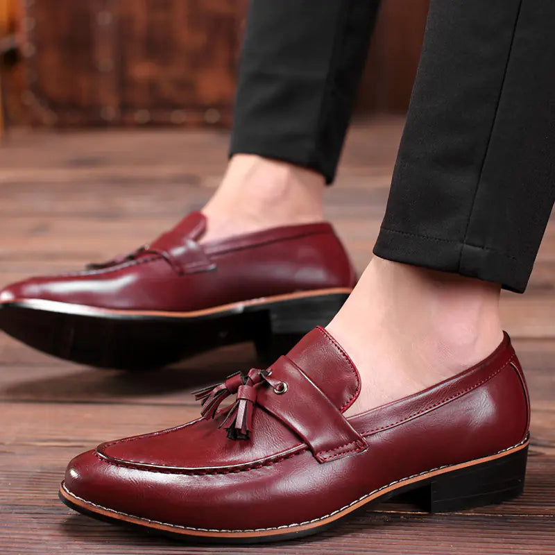 Leather Men’s Loafers - Timeless Style