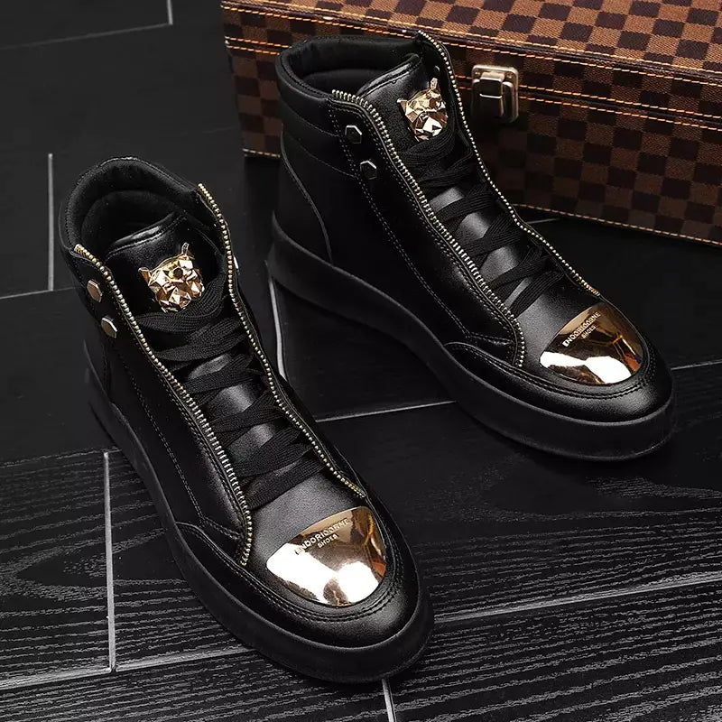 Spring New Men's High-Top Martin Boots