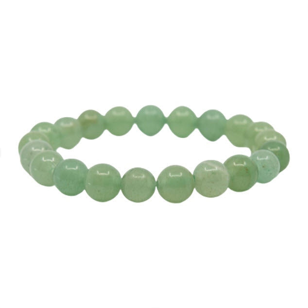 Pulseira de Aventurina Verde - Criatividade, Equilíbrio e Calma