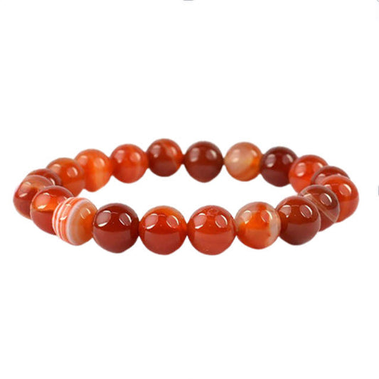 Pulseira de Carneola - Proteção e Equilíbrio Emocional Diário