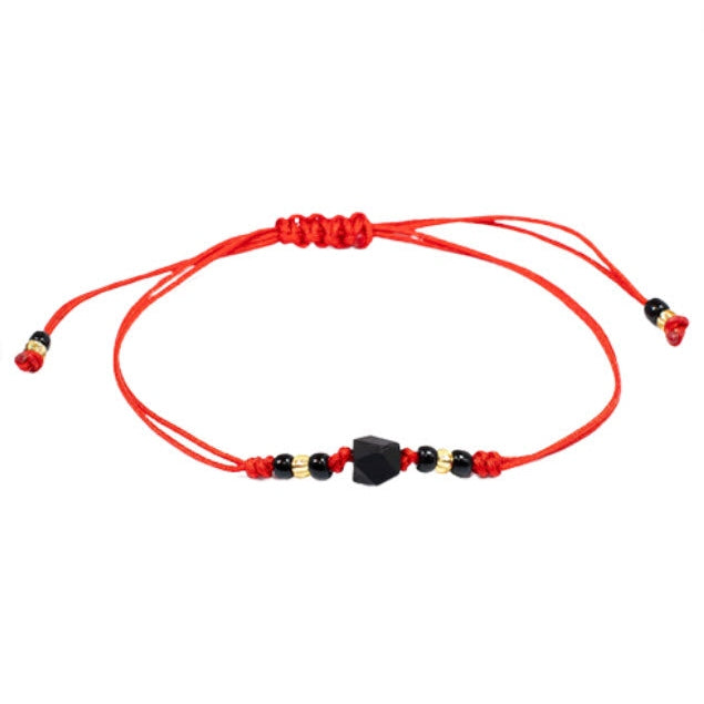 Pulseira de Azeviche - Vermelha 8467 | Unidade